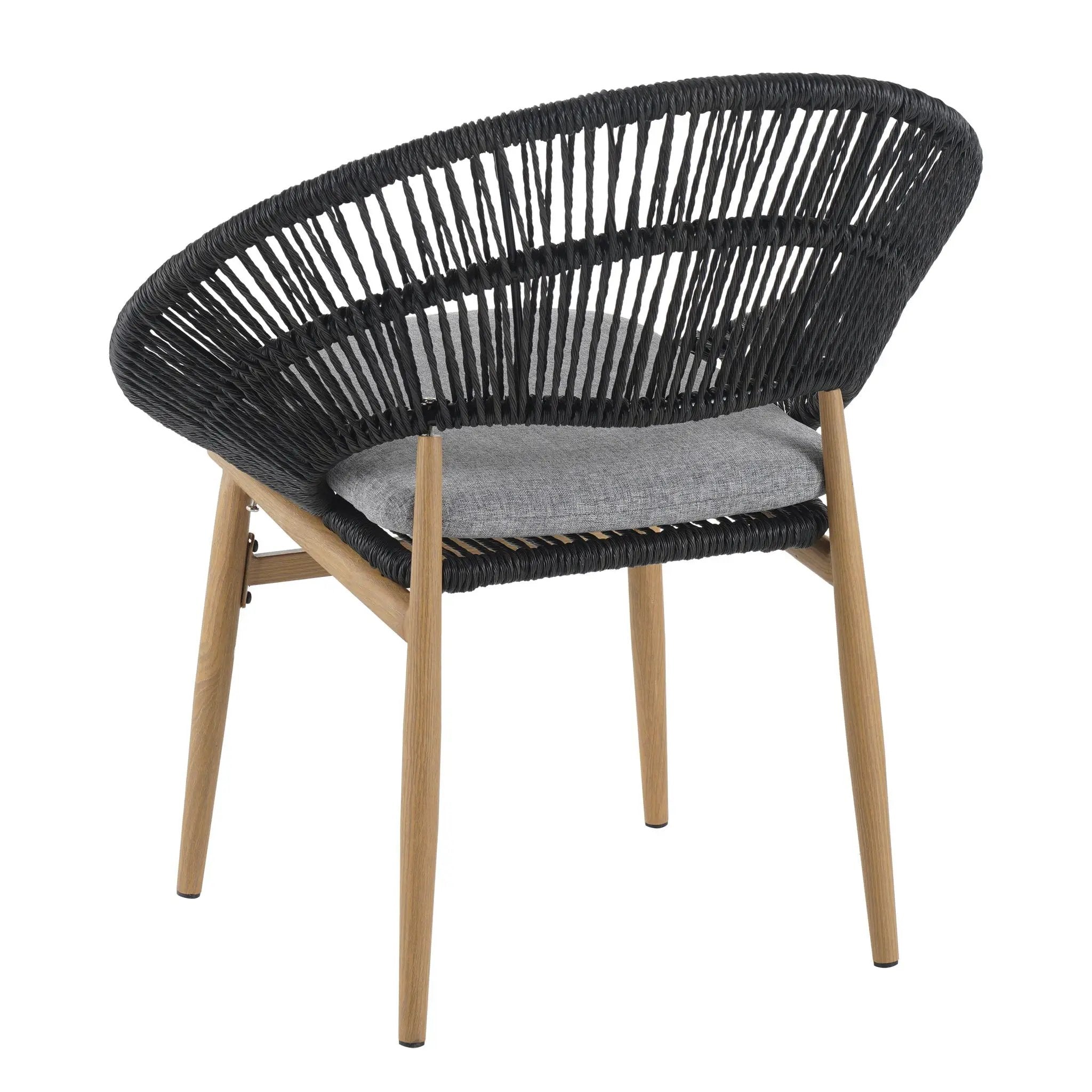 Cyril - Outdoor Papasan Style Dining Chair (Set of 2) by HouseOfZazla
