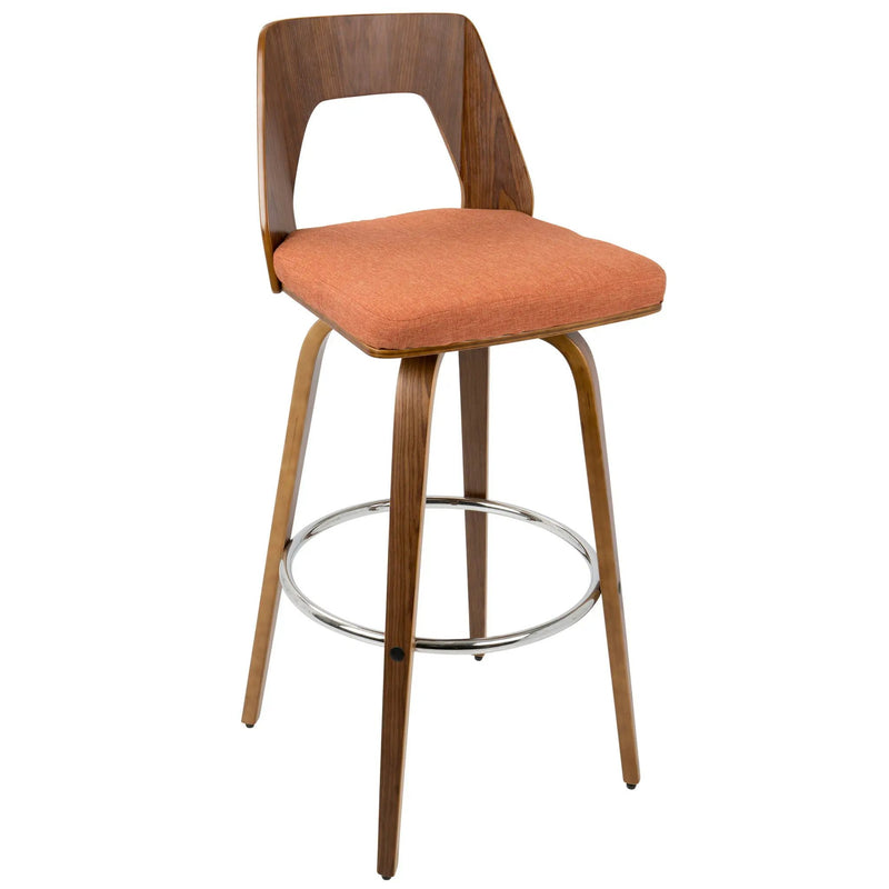 Trilogy - Mid Century Modern Barstool (Set of 2) by Unique Piece Furniture