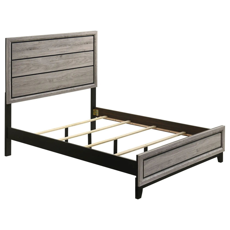 Watson Five-piece Full Bedroom Set Light Taupe by Unique Piece Furniture