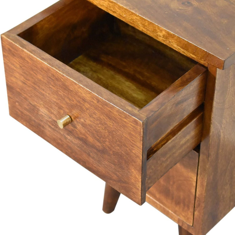 Bedside Table - Chestnut by HouseOfZazla