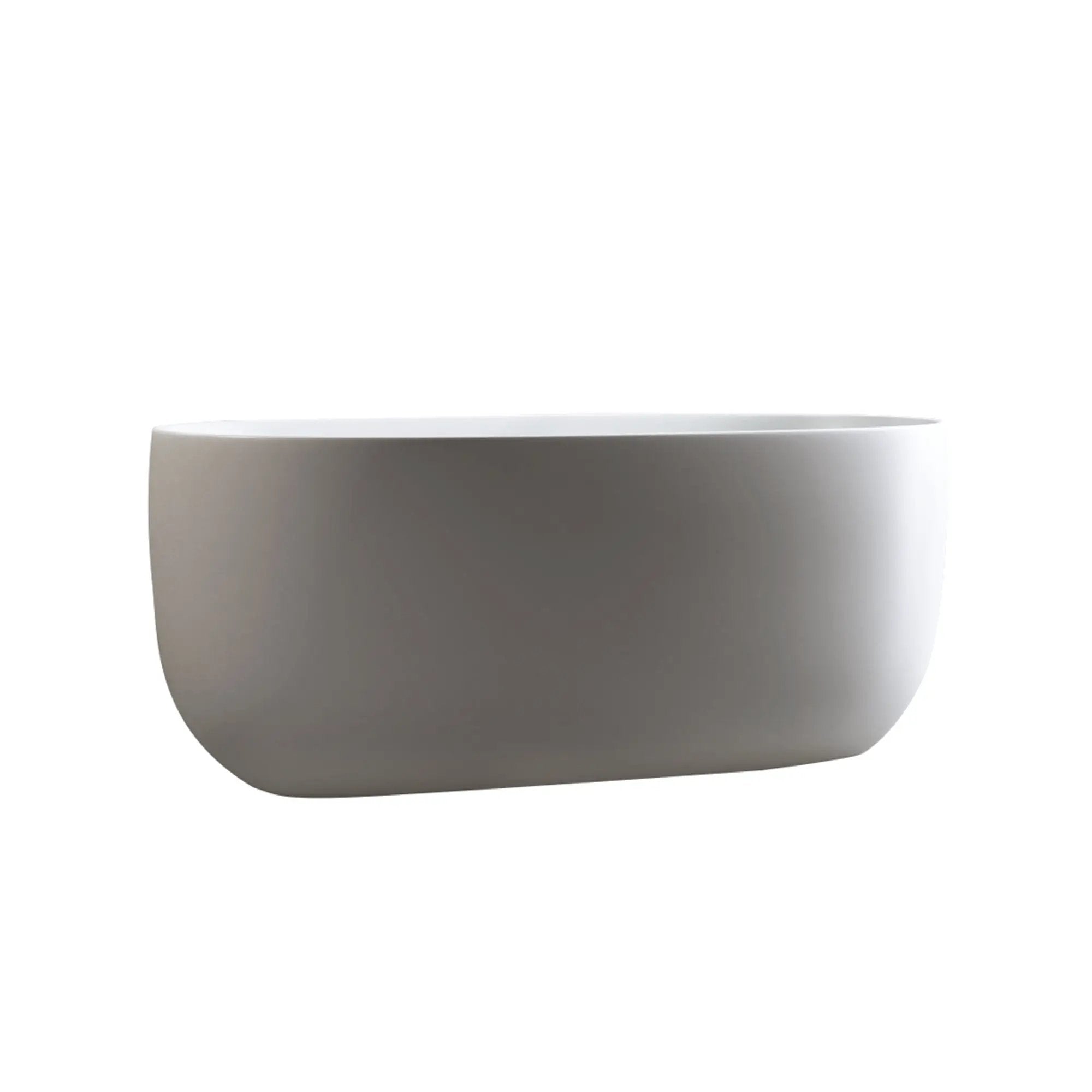 47'' Independent Solid Surface Resin Stone Bathtub by HouseOfZazla