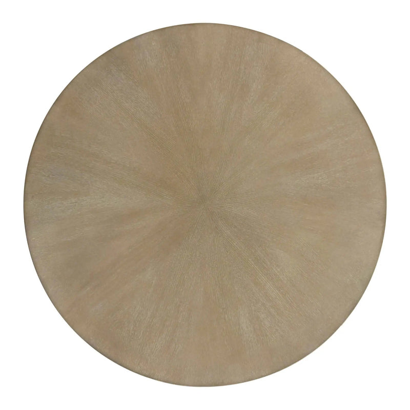 Round Coffee Table With Solid Veneer Top by HouseOfZazla