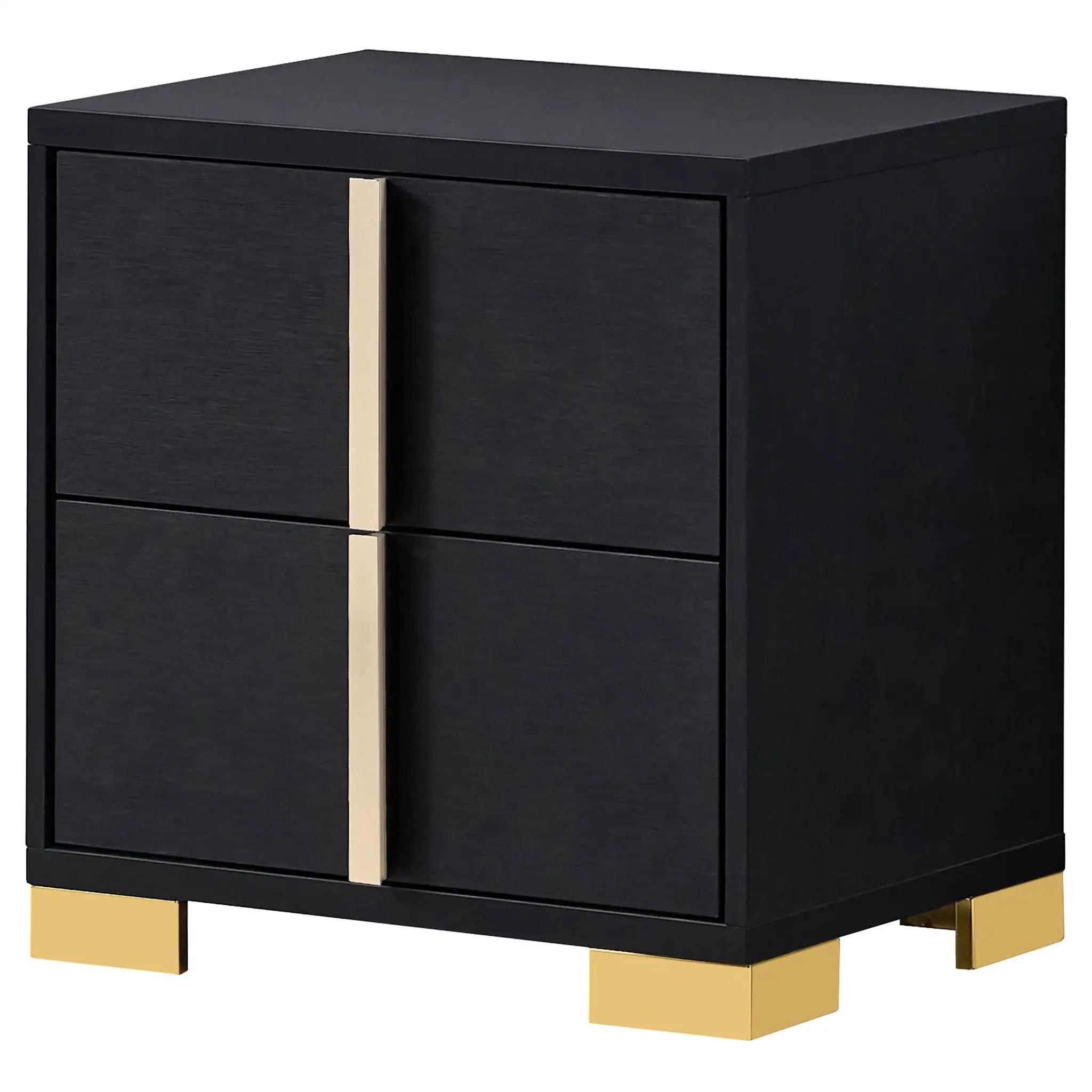 Jeremiah - 2 Drawer Nightstand by HouseOfZazla