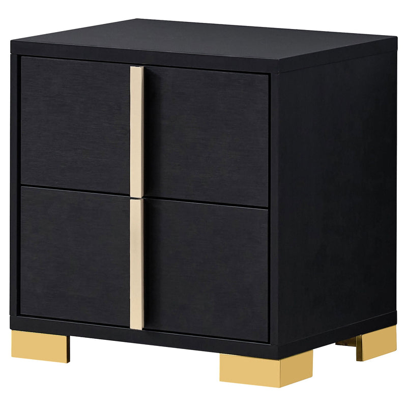 Jeremiah - 2 Drawer Nightstand by HouseOfZazla