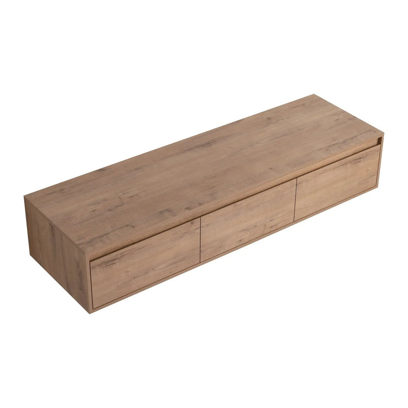 Modern Minimalist Bathroom Cabinet With Soft Close Drawers And Floating Mounting Design by Unique Piece Furniture
