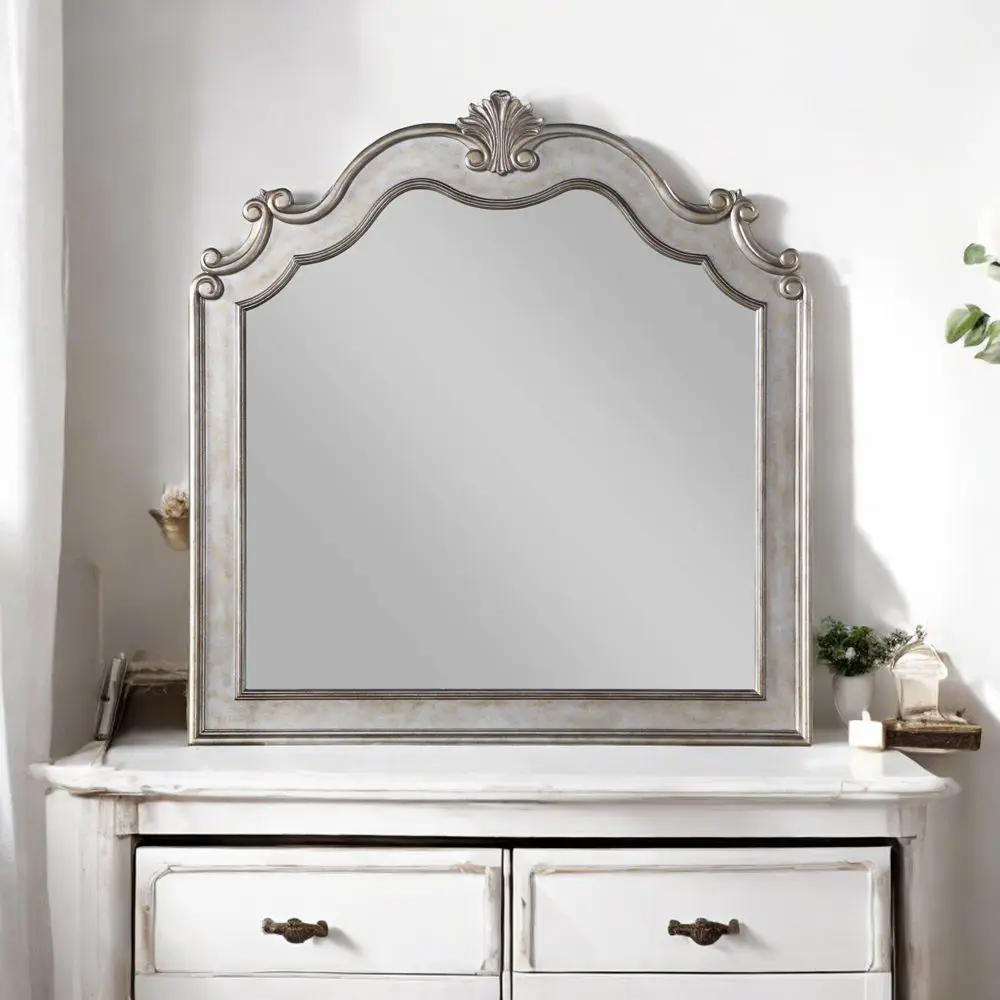 Esteban - Mirror - Antique Champagne by Unique Piece Furniture