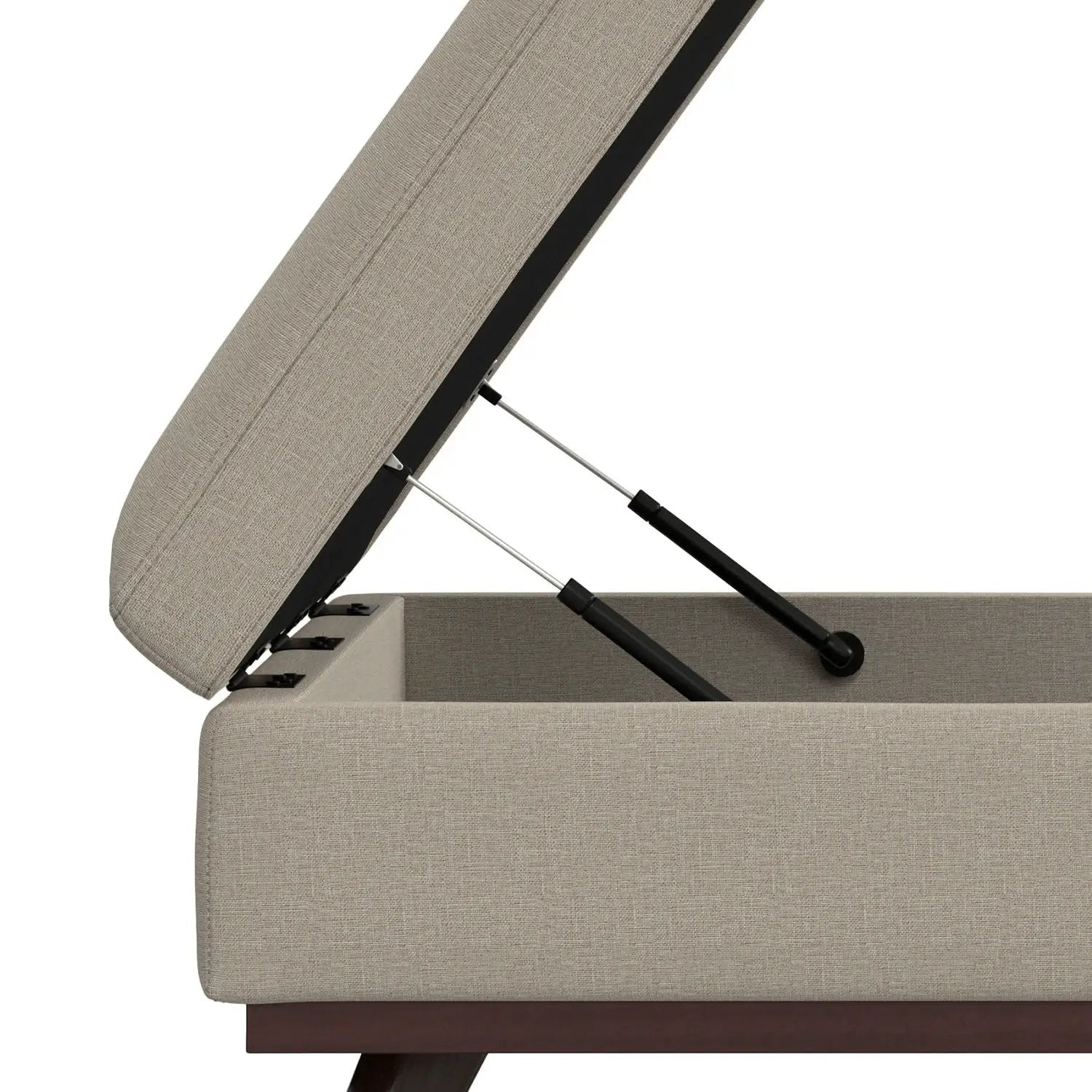Owen - Multifunctional Square Coffee Table Storage Ottoman by HouseOfZazla