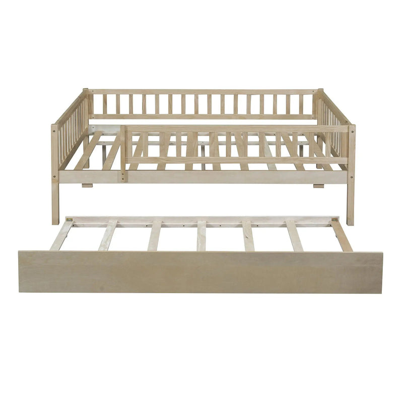 Multi Functional Wooden Daybed Bed by Unique Piece Furniture
