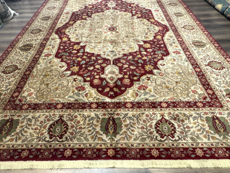 Karastan Rug 8.8 x 12, Antique Legends Royal Tabriz, Wool Pile, Vintage, Rare Design by Jewel Rugs