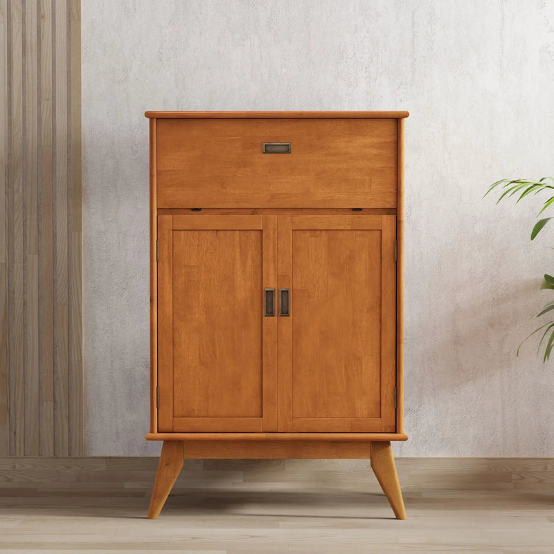 Draper - Mid Century Bar Cabinet by Unique Piece Furniture