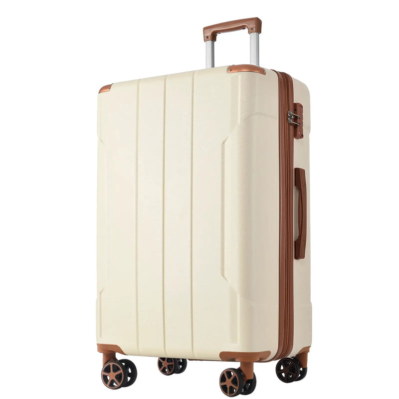 Lightweight Durable ABS Hardshell Luggage - 24-inch by HouseOfZazla