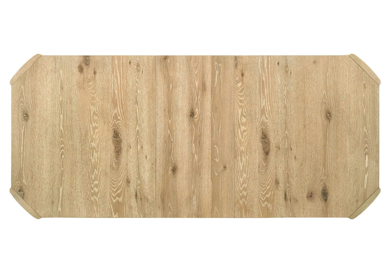 Magnus - Extendable Rectangular Dining Table - Oak Finish by HouseOfZazla