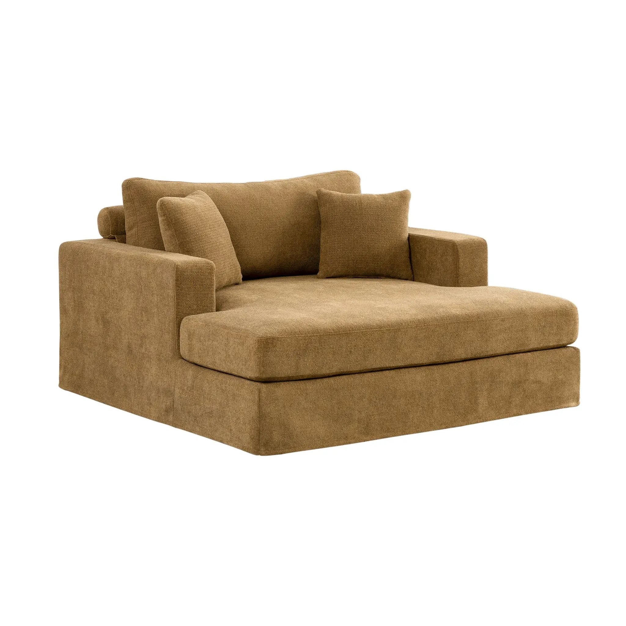 Modern Aesthetic Wide Sofa Bed by HouseOfZazla