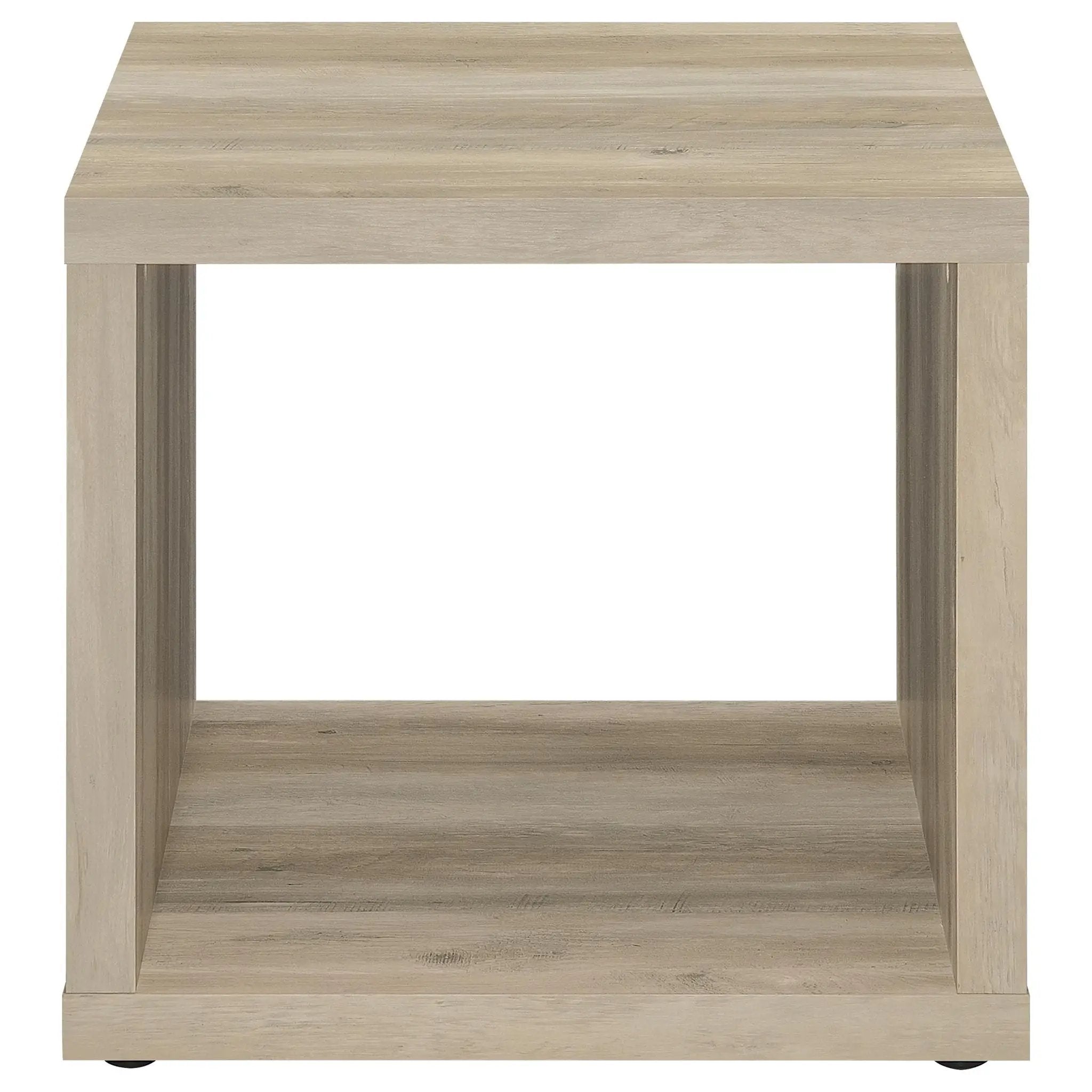 Frisco 2-piece Coffee and End Table Set Distressed Pine by Unique Piece Furniture