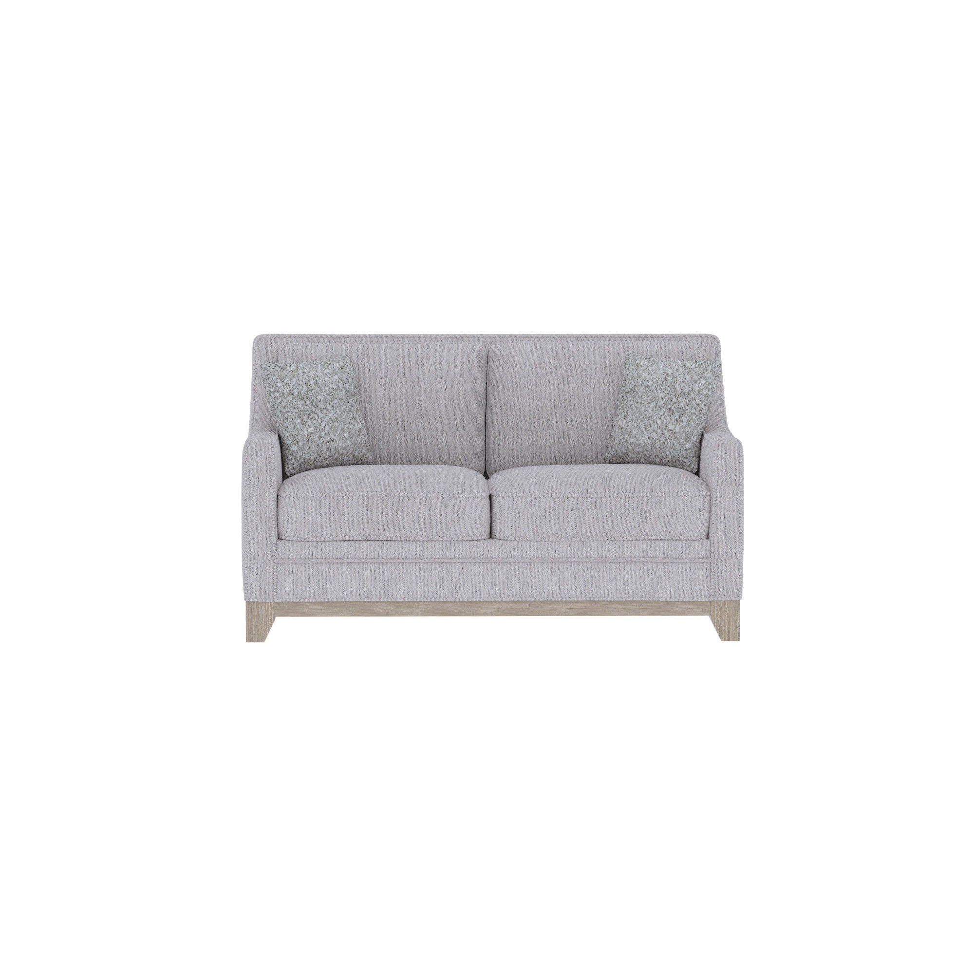 Loveseat With Casual Accent - Gray by HouseOfZazla