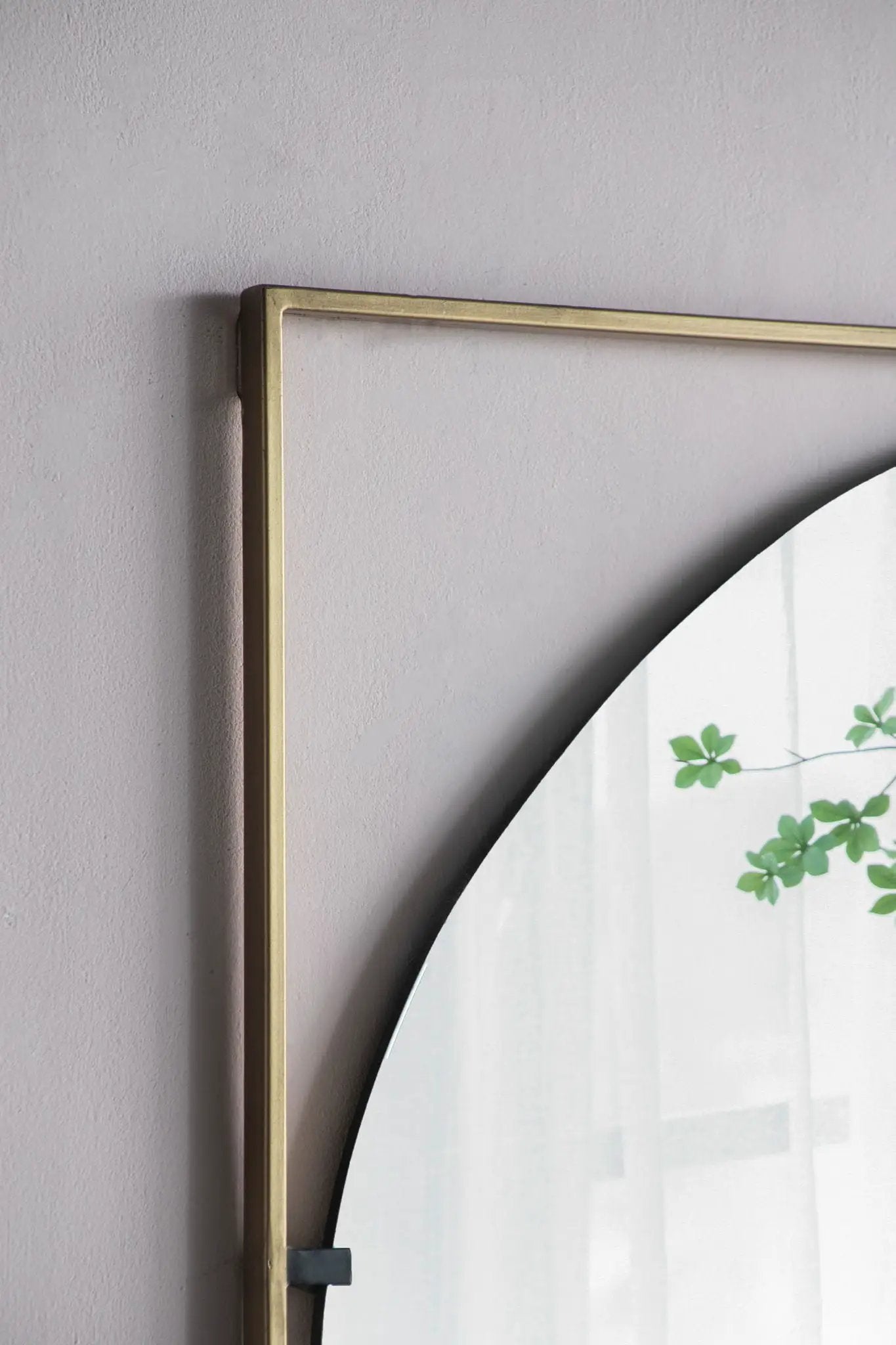 Poppy Mirror With Metal Frame Contemporary Design For Bathroom, Entryway Wall Decor by Unique Piece Furniture