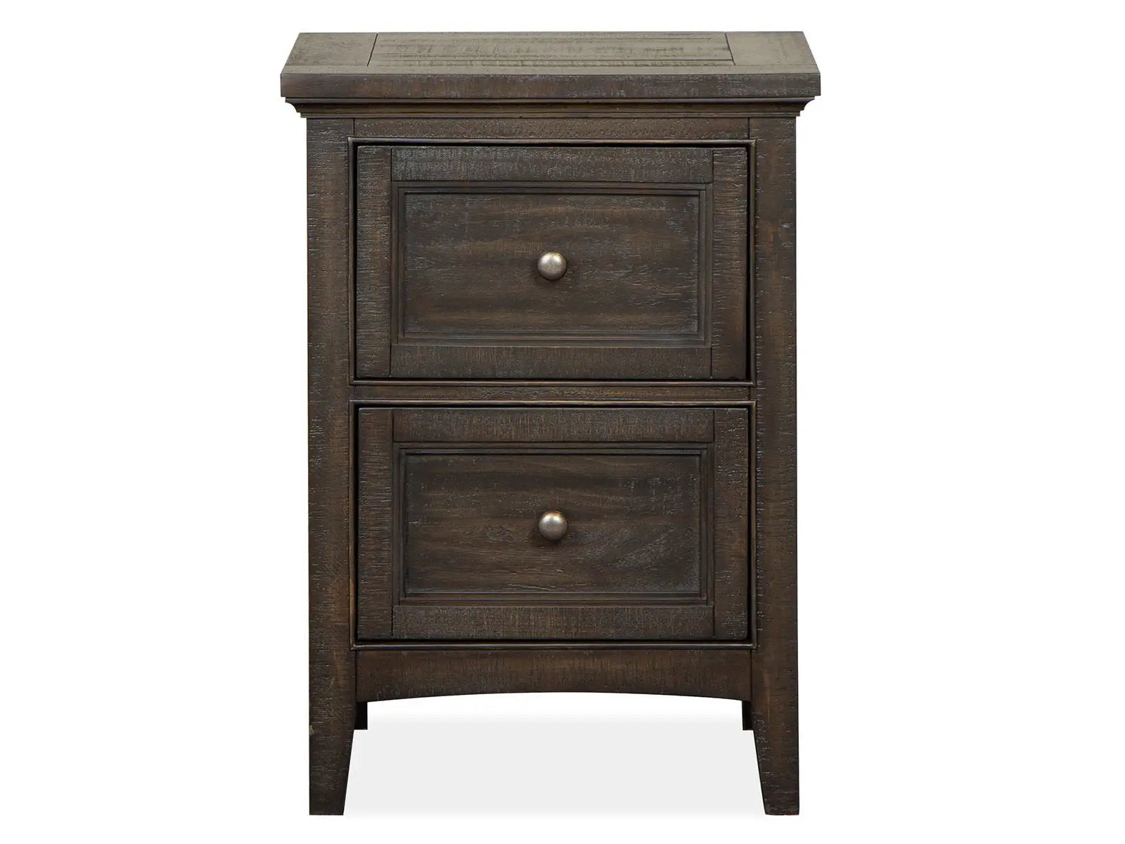 Westley Falls - Small Drawer Nightstand - Graphite by Unique Piece Furniture