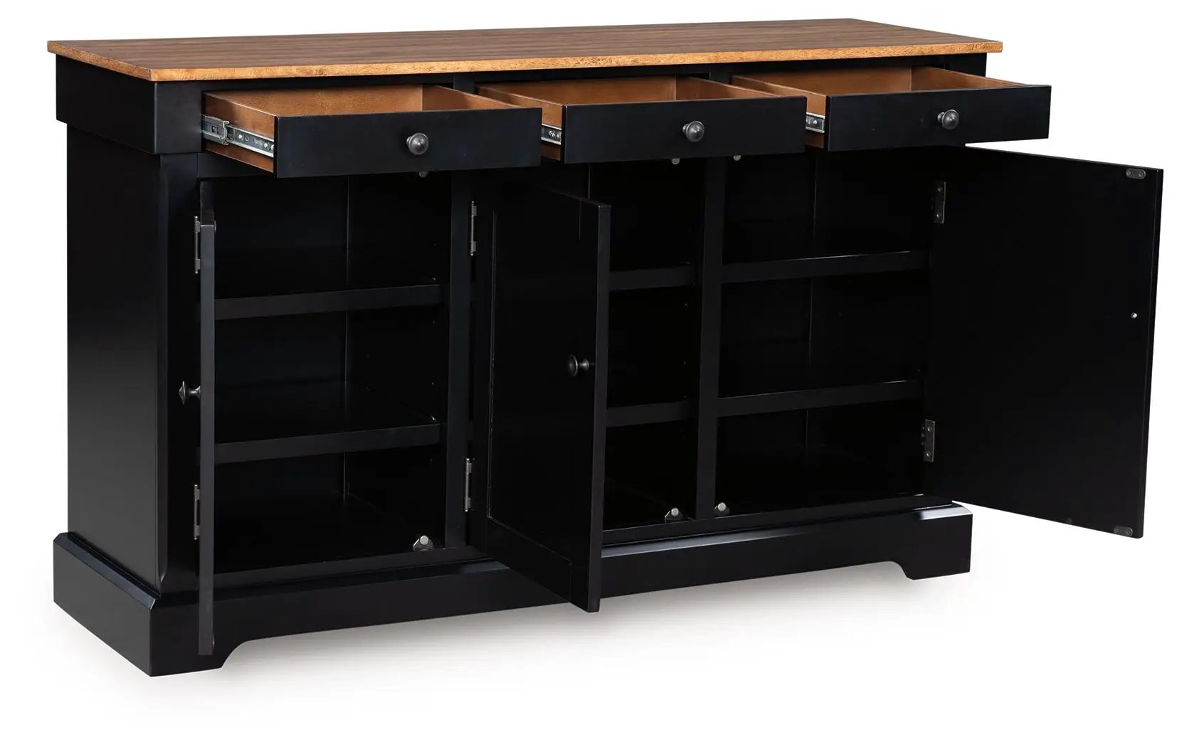 Wildenauer - Dining Room Buffet - Brown / Black by Unique Piece Furniture