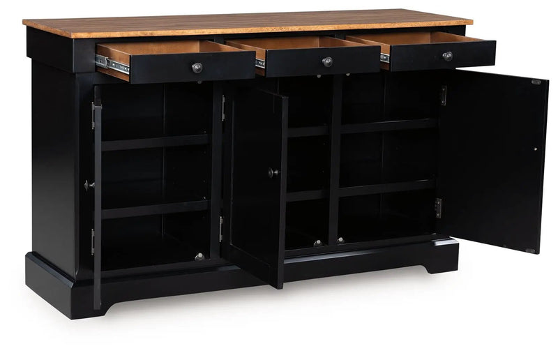 Wildenauer - Dining Room Buffet - Brown / Black by Unique Piece Furniture