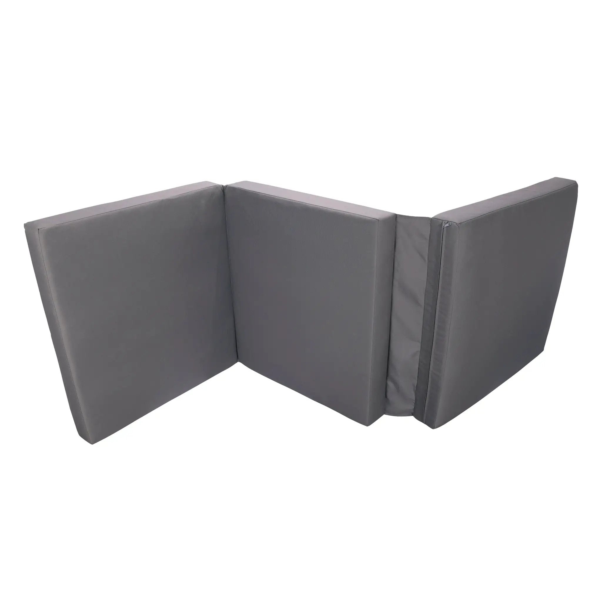 Gray Broadway Ian Chaise Lounge Cushion (Triple Folds) by HouseOfZazla