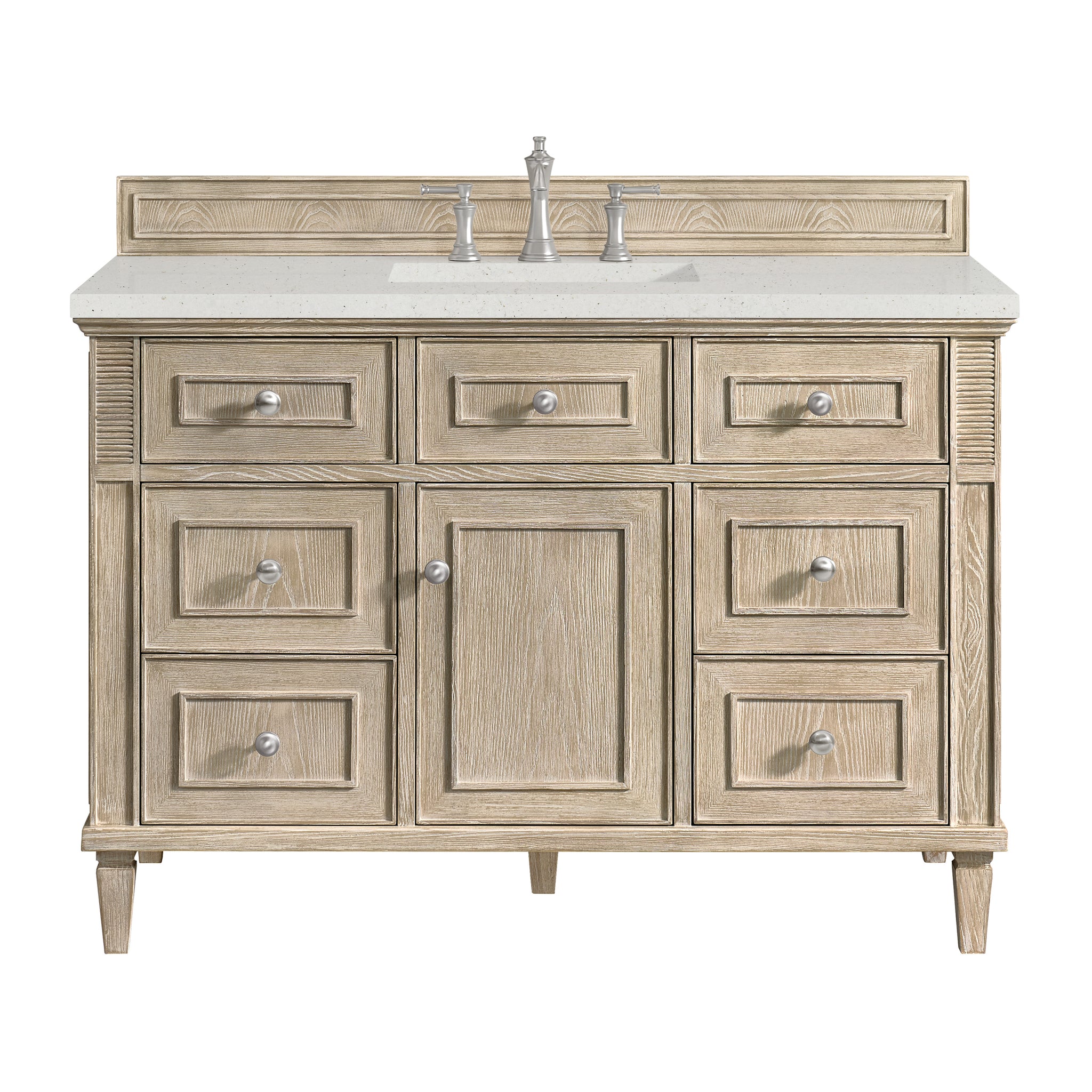 James Martin Lorelai 48" Single Bathroom Vanity, Whitewashed Oak, view 27