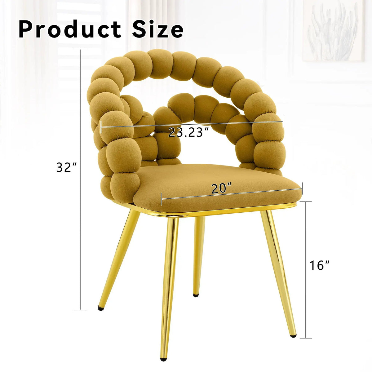 Puffy Bubble, Ball Chain Chairs For Dining Room by Unique Piece Furniture