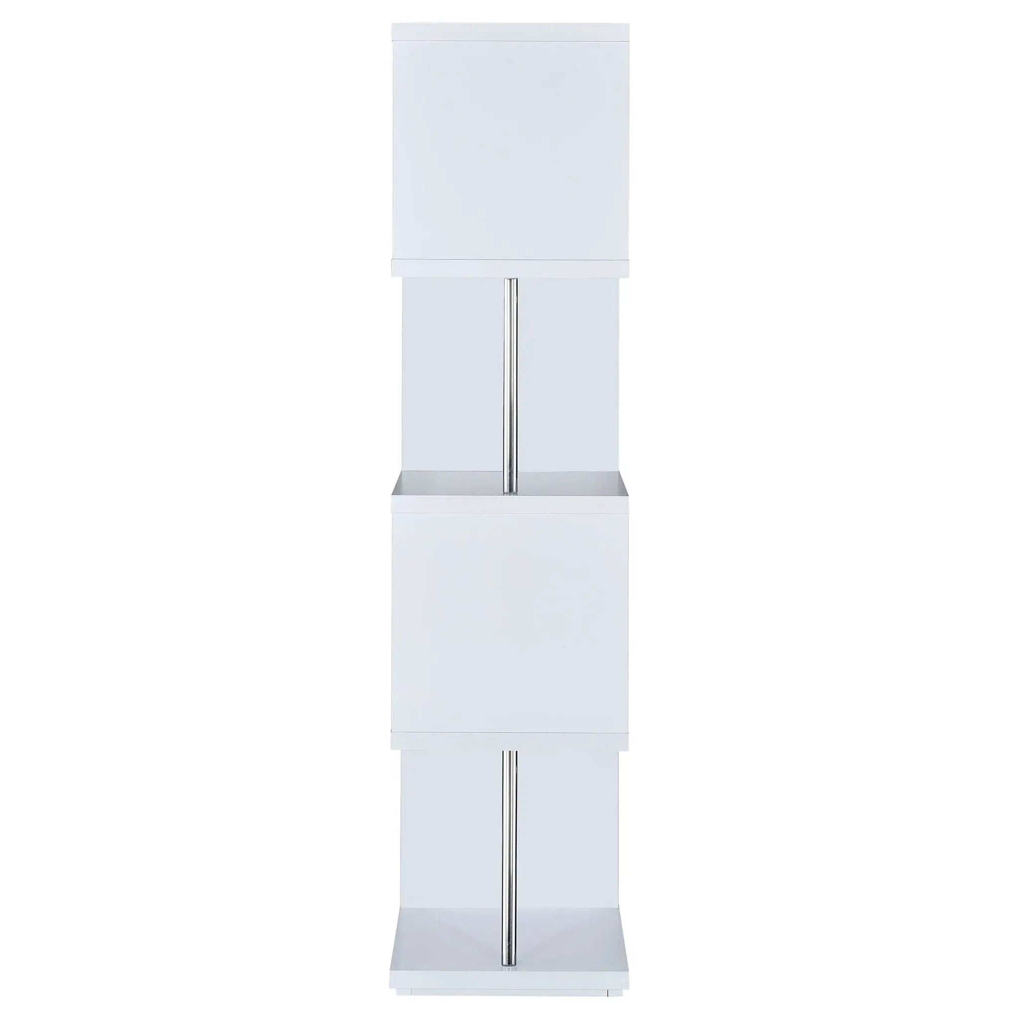 4 Tier Bookcase With Accents