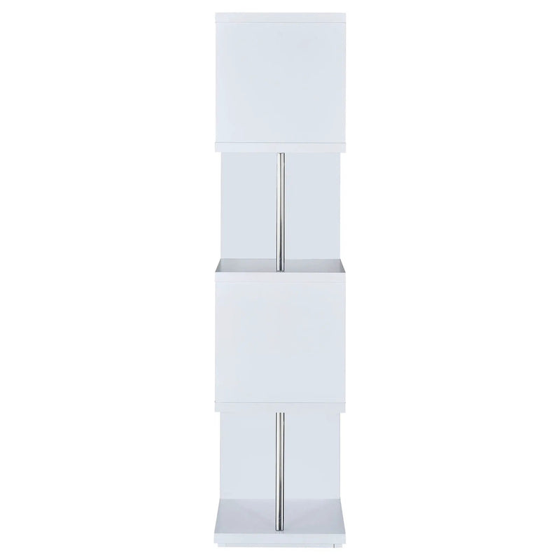 4 Tier Bookcase With Accents