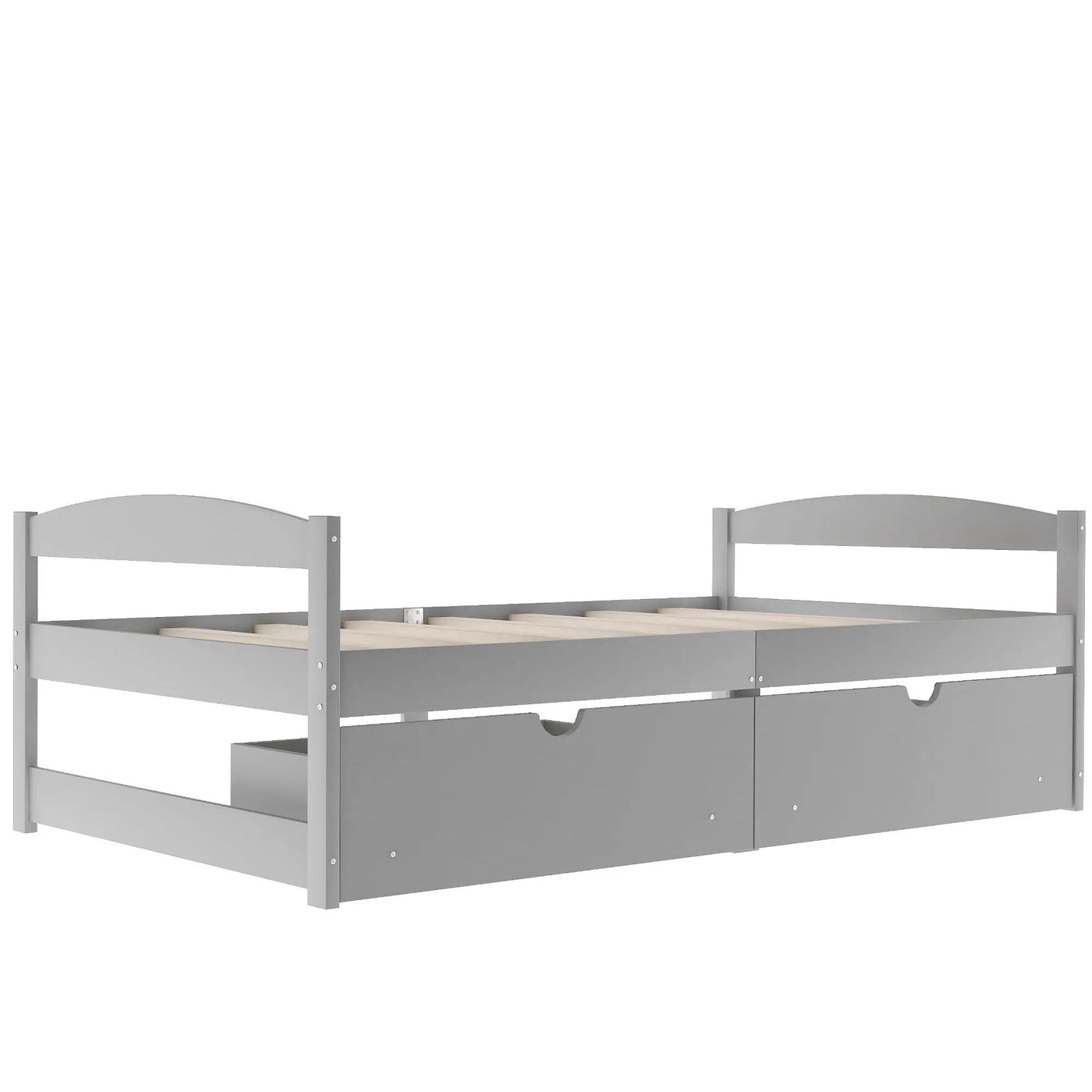 Platform Bed With 2 Drawers by Unique Piece Furniture