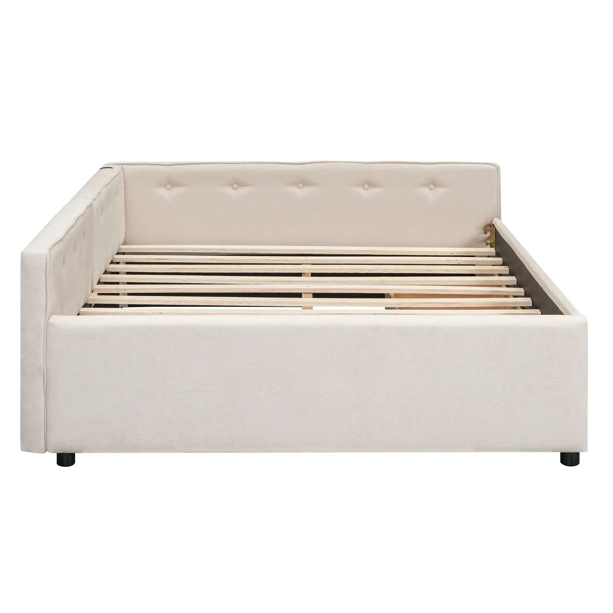 Platform Bed With USB Ports by HouseOfZazla