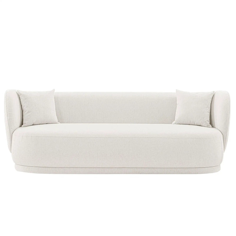 Siri - Upholstered Sofa - Cream by HouseOfZazla