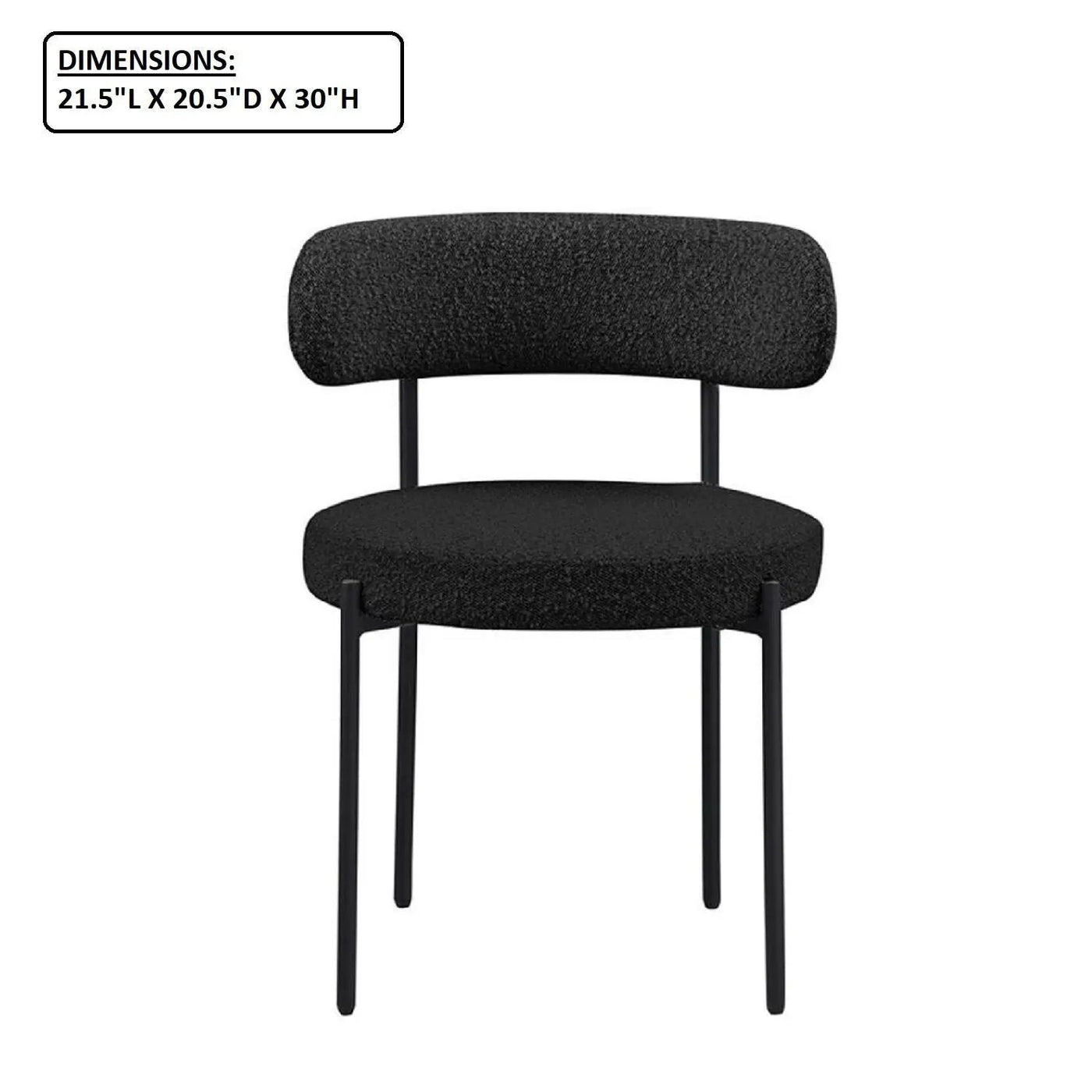 Upholstered Kitchen Chair (Set of 2) by HouseOfZazla