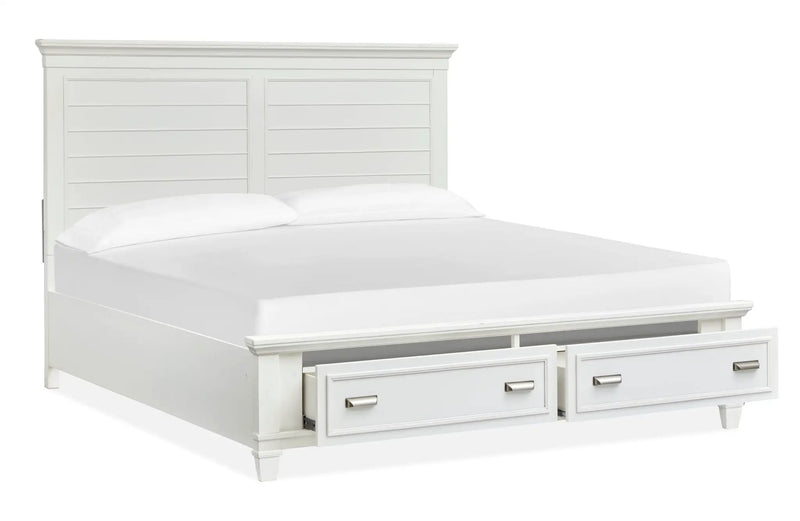 Charleston - Panel Storage Bed by Unique Piece Furniture