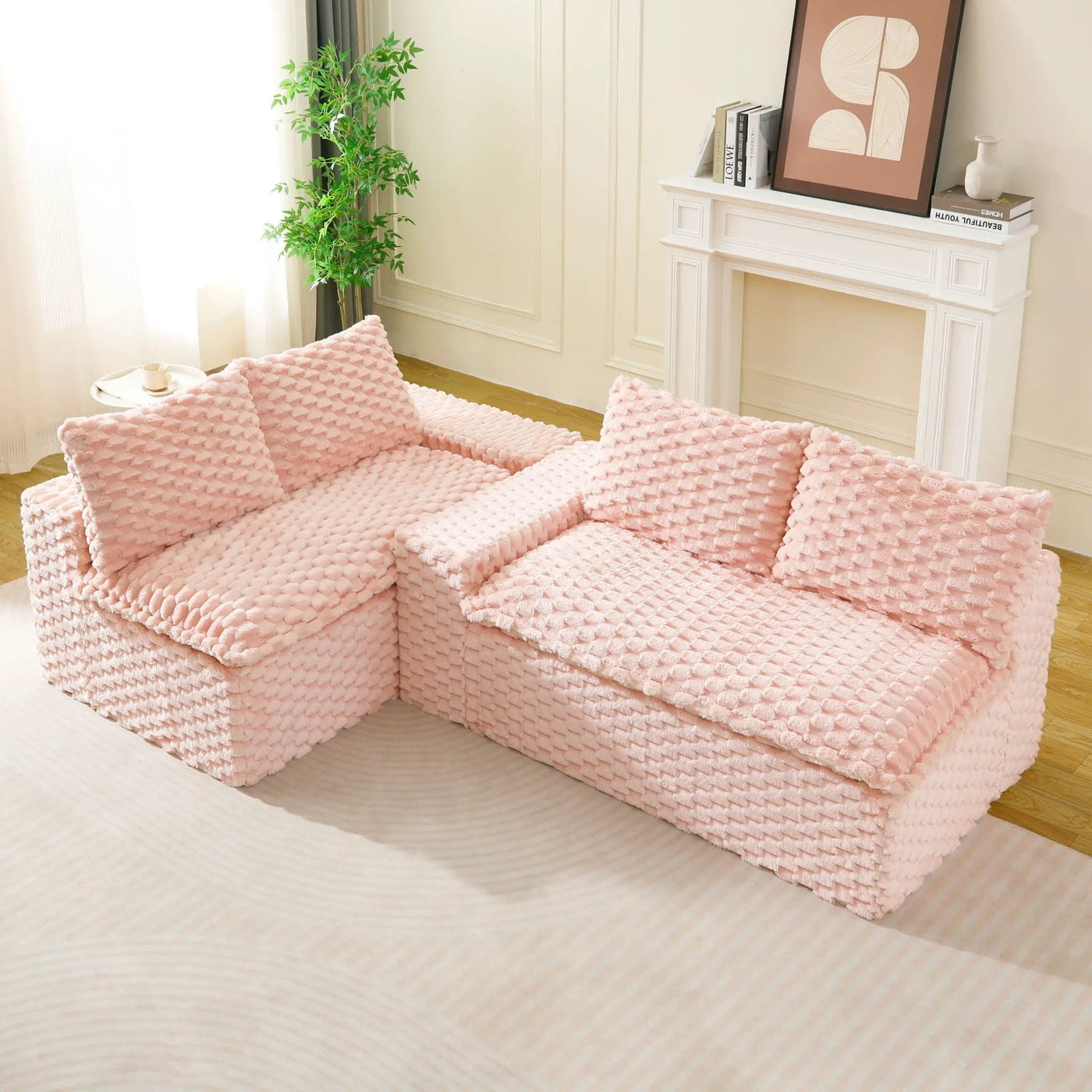 Multifunctional Sofa, Side-By-Side Or Facing Each Other by Unique Piece Furniture
