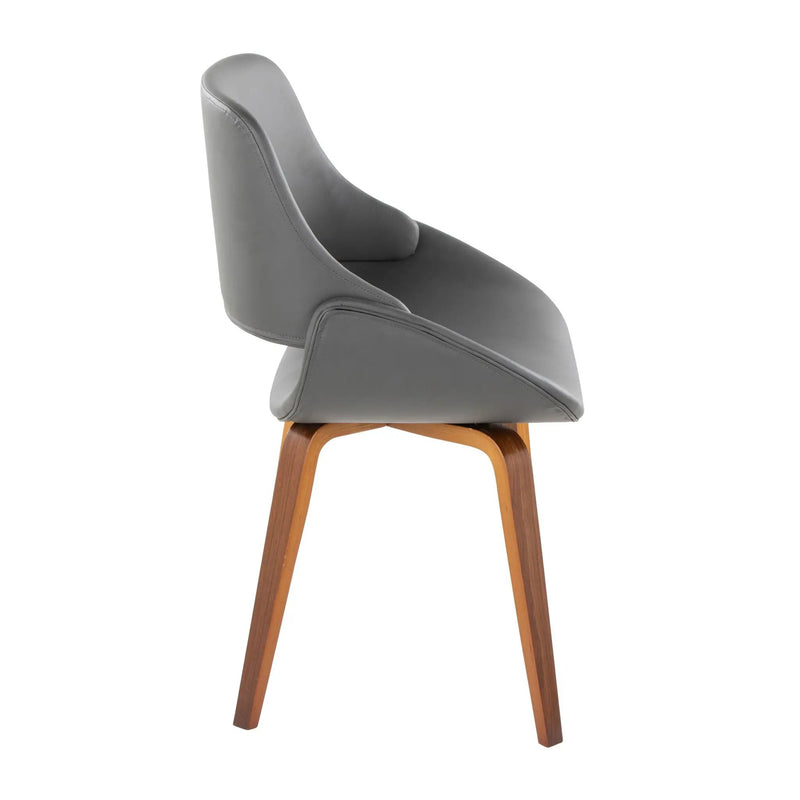 Fabrico - Mid Century Modern Style Dining Chair (Set of 2) by HouseOfZazla