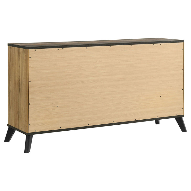 Georgina - 4 Piece Queen Bedroom Set With Trim - Natural by HouseOfZazla