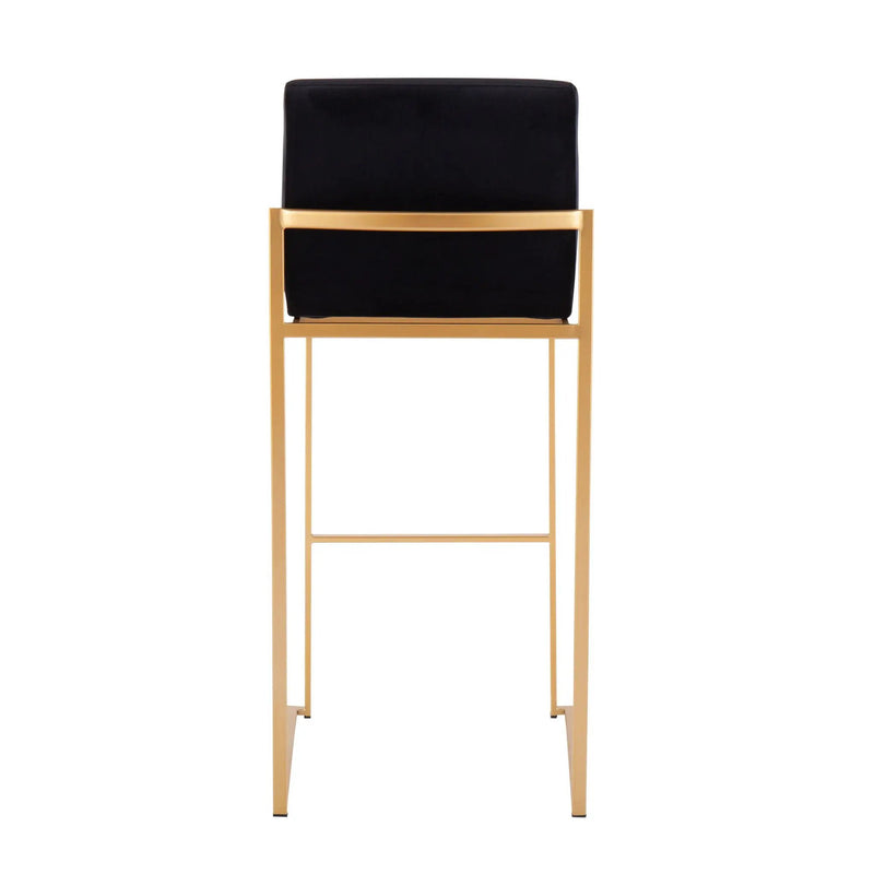 Fuji - Contemporary Design High Back Barstool by Unique Piece Furniture