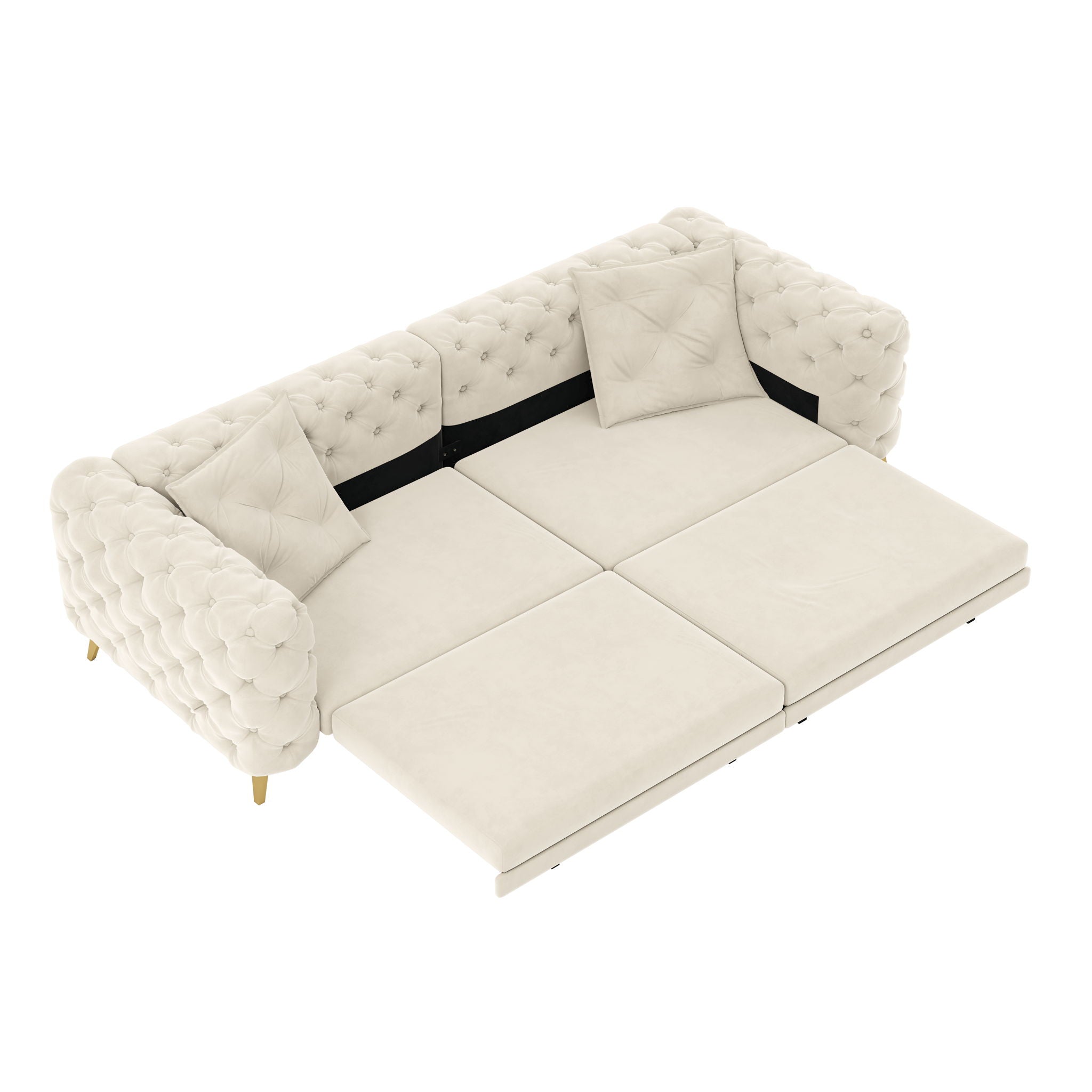 3-In-1 Convertible Sleeper Sofa by HouseOfZazla