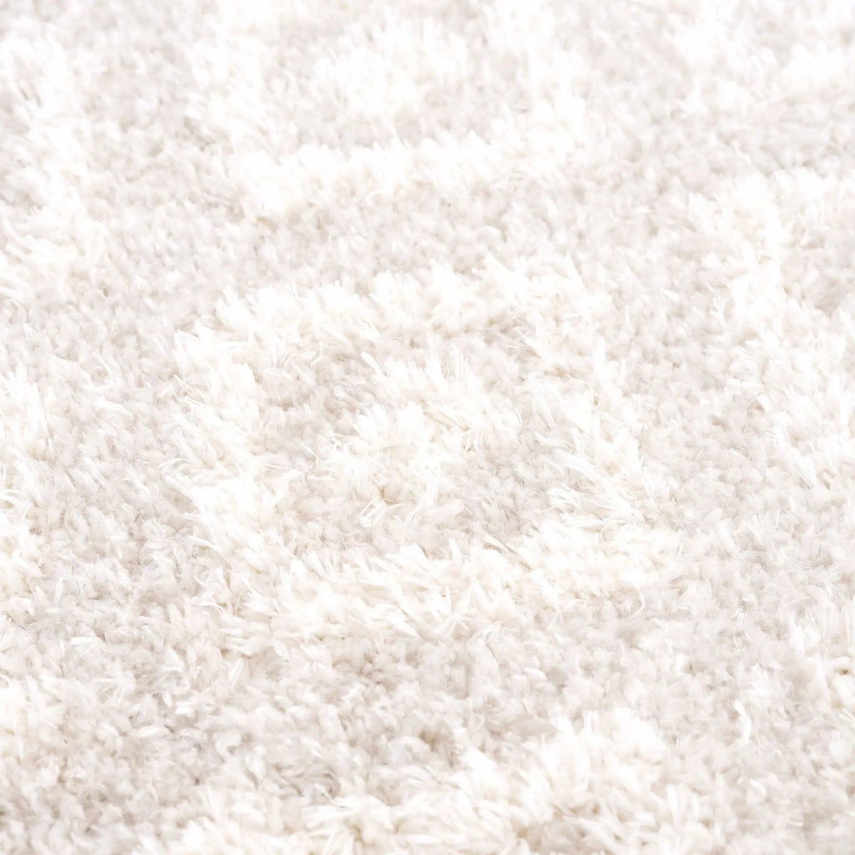 Eivin Cream Diamonds Plush Rug, photo 6 of 25
