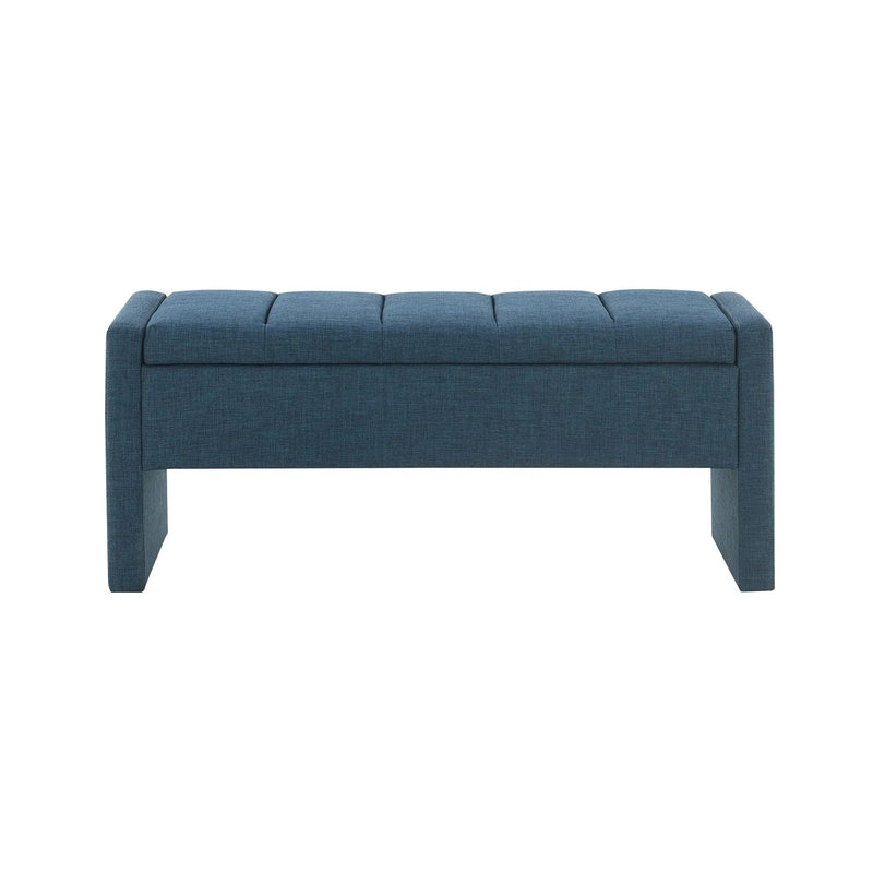 Modern Upholstered Large Bed End Bench With Storage by HouseOfZazla