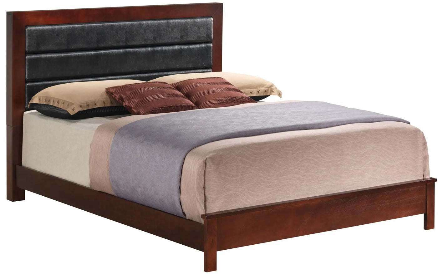 Transitional Modern Design Bed by HouseOfZazla