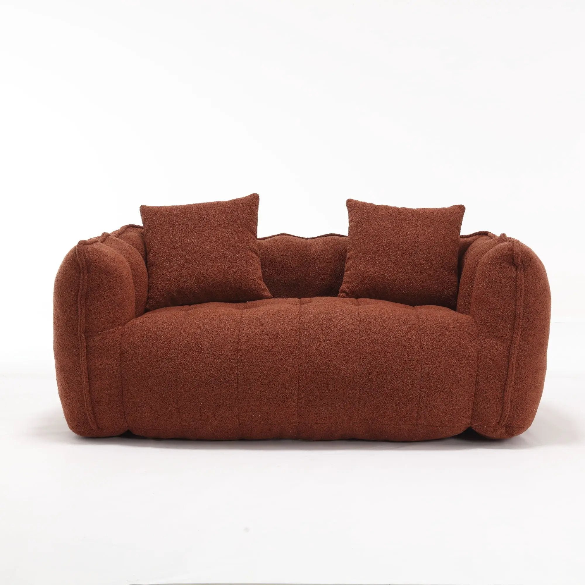 Cozy Beanbag Chair With High Resilience Foam Core For 2 by HouseOfZazla