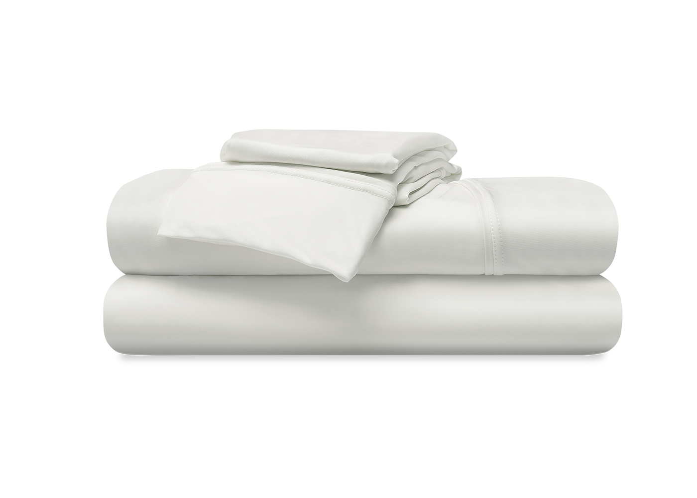 BedGear Vertex Sheet Set, Bright White, Split King / Split Cal King by HouseOfZazla
