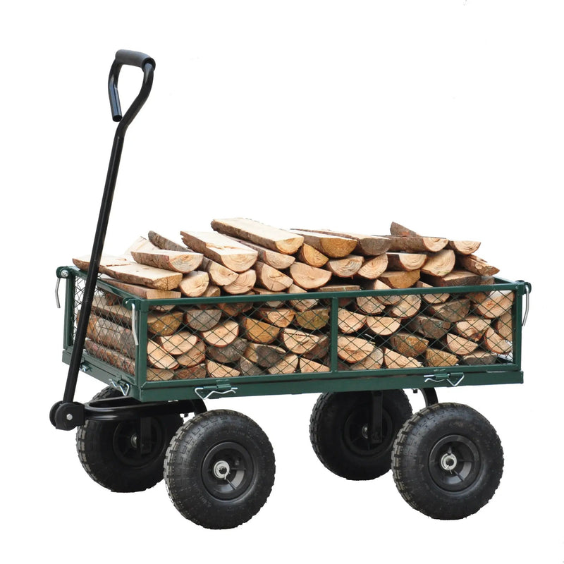 Wagon Cart Garden Cart Trucks in Green by HouseOfZazla