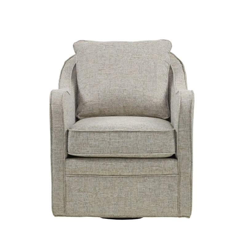 Wide Seat Arm Chair With 360 Degree Rotation by Unique Piece Furniture