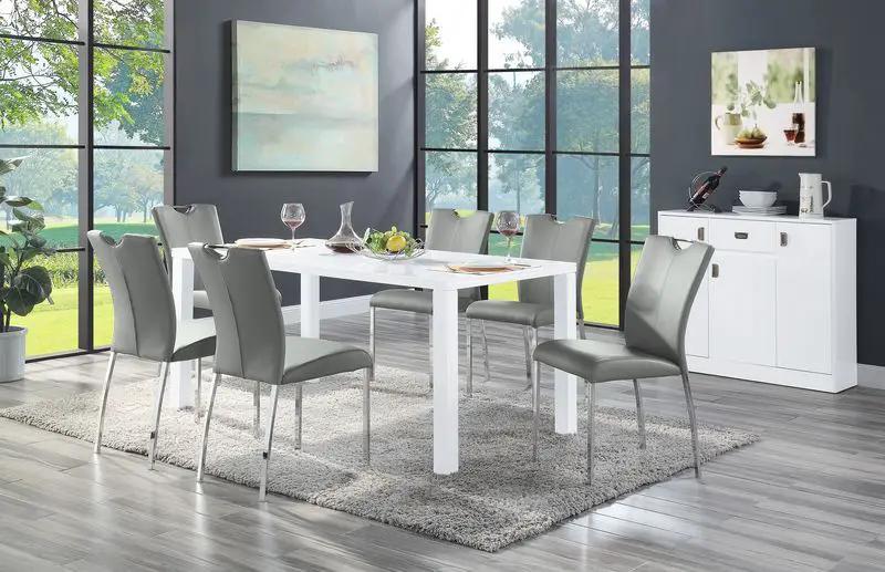 Pagan - Server - White High Gloss by Unique Piece Furniture