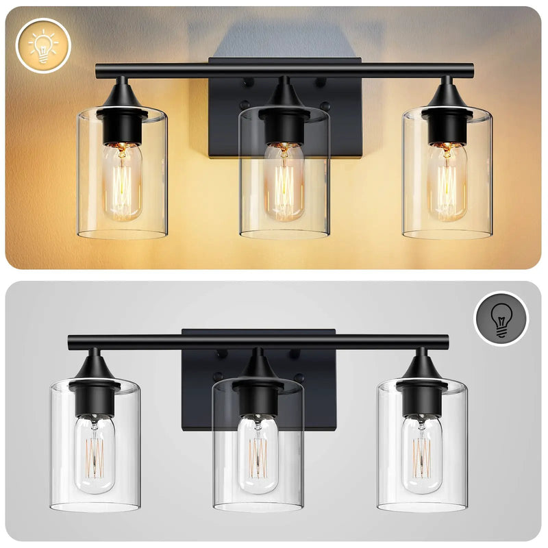 3-Light Matte Bathroom Vanity Wall Light by HouseOfZazla