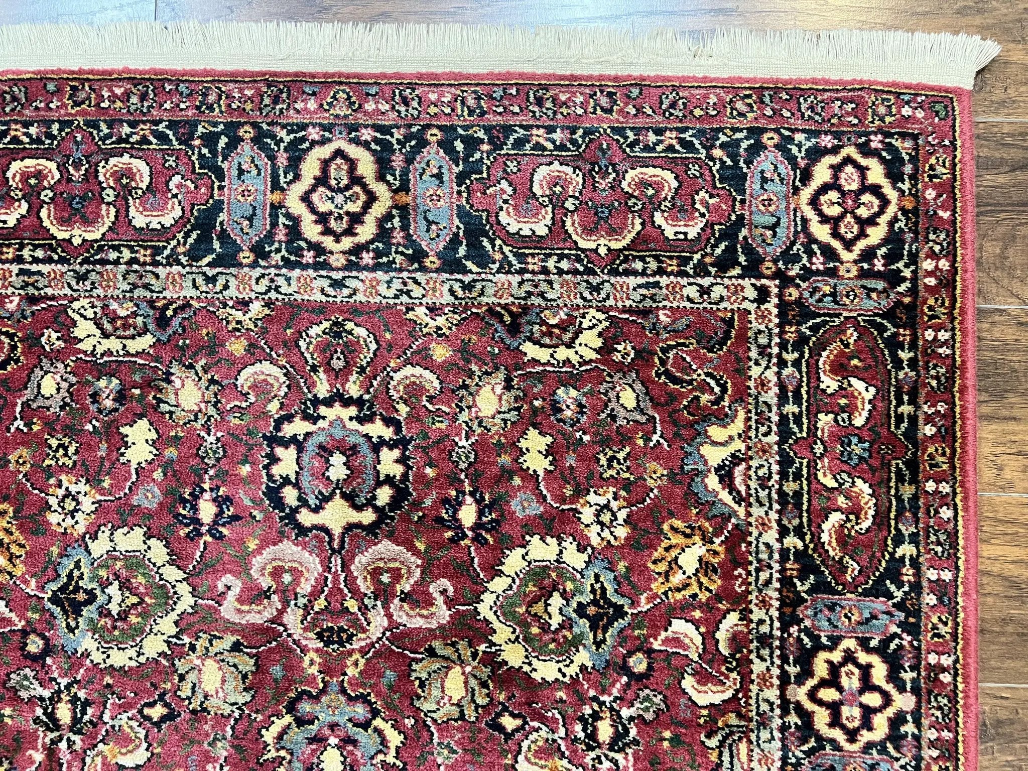 Karastan Rug 4x6, Williamsburg Herati #558, Wool Karastan Carpet, Vintage Karastan Persian Area Rug, Wool Pile by Jewel Rugs