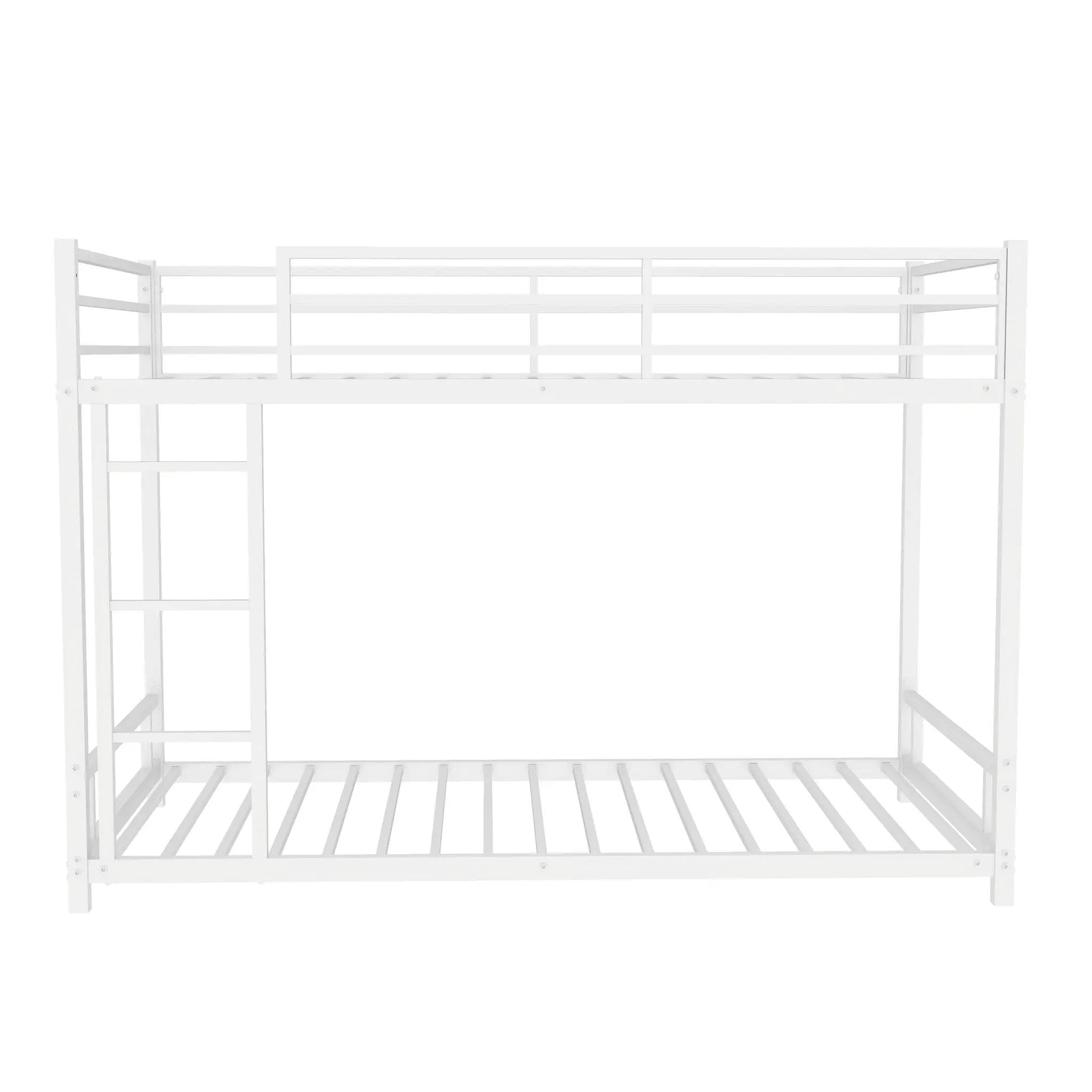 Bunk Bed With Noise Reduction And Safety Guardrail by HouseOfZazla