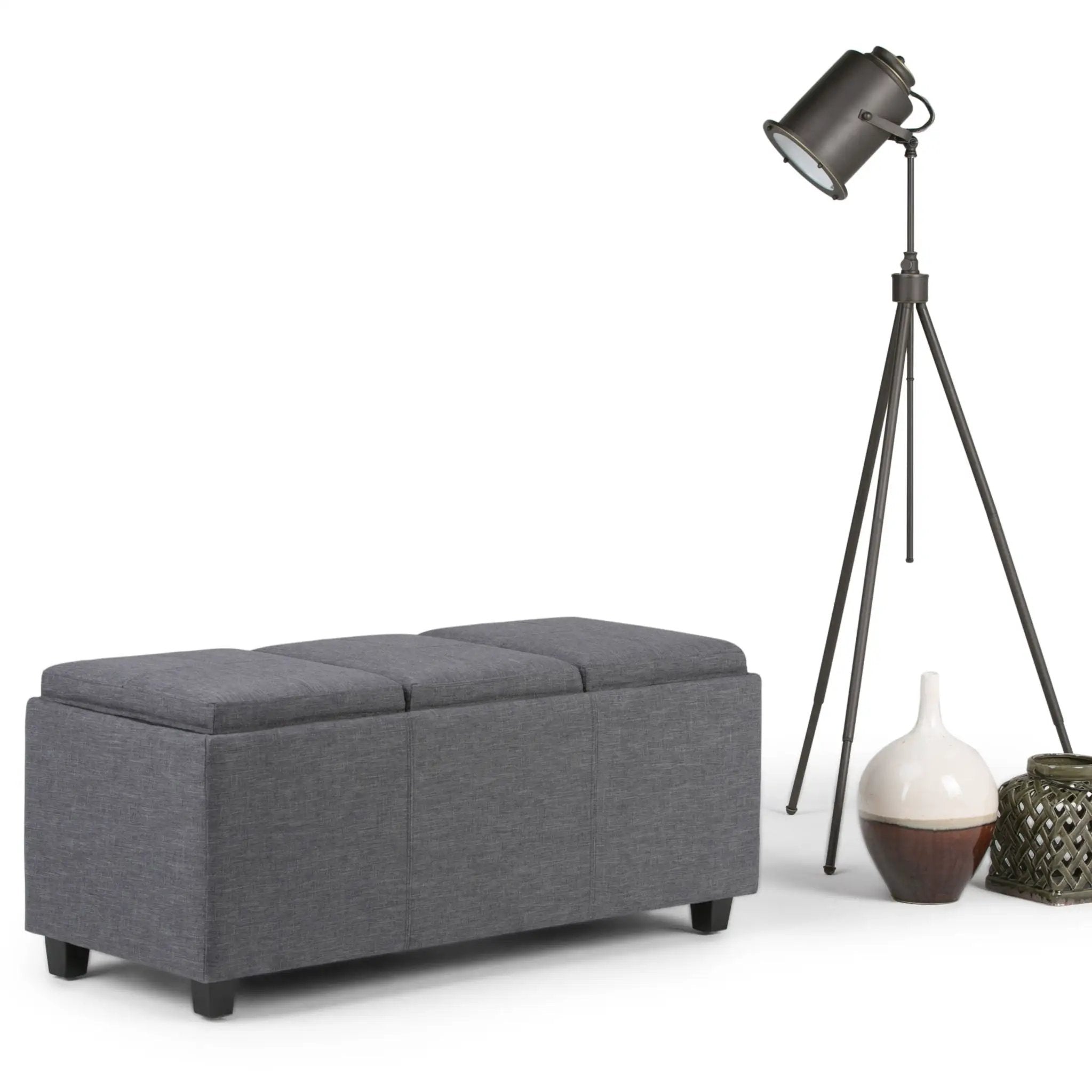 Avalon - Upholstered Storage Ottoman by HouseOfZazla